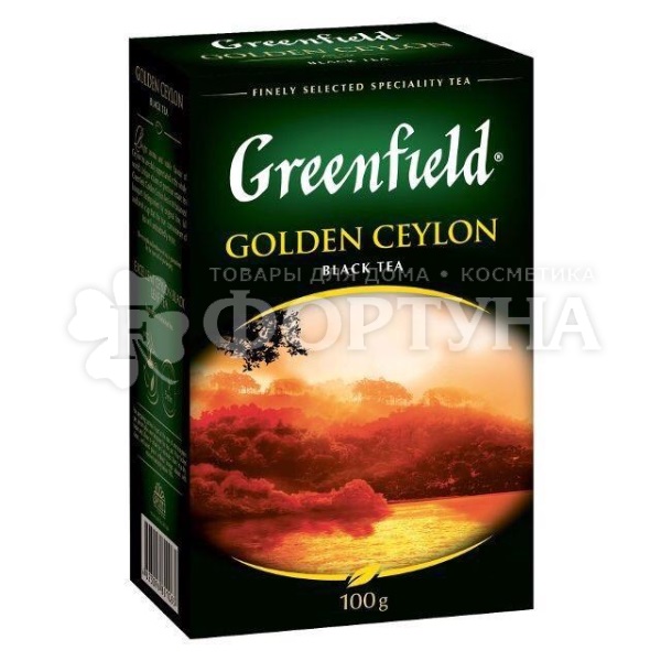 Чай Greenfield 100 г Golden Ceylon