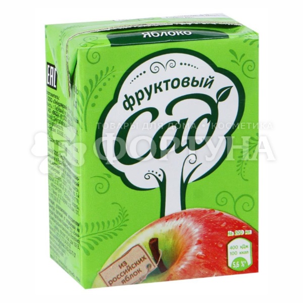 Сок Фруктовый сад 0,2 л Яблоко