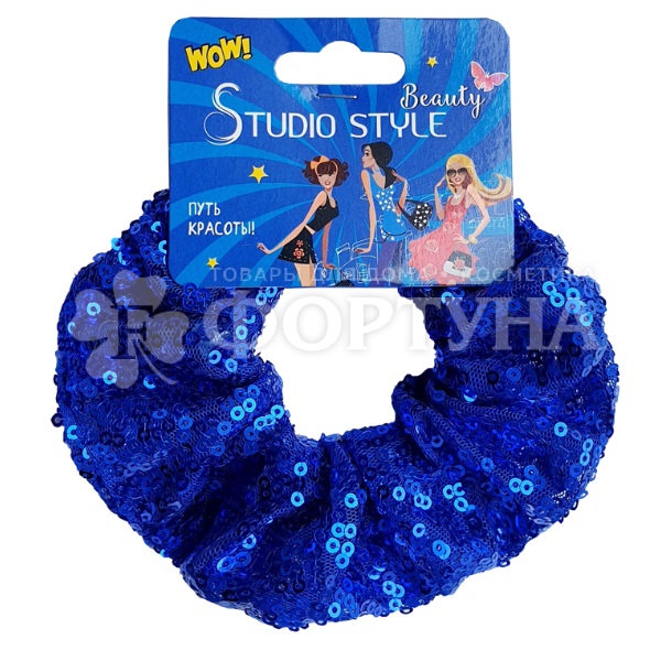 Украшение Studio Style  резинка для волос с пайетками артикул 44180