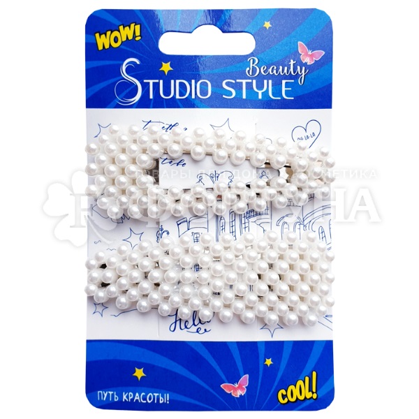 Украшение Studio Style 2 шт зажим с жемчугом артикул 44181