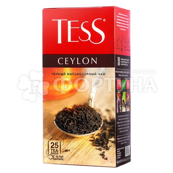 Чай Tess 25 пак Ceylon