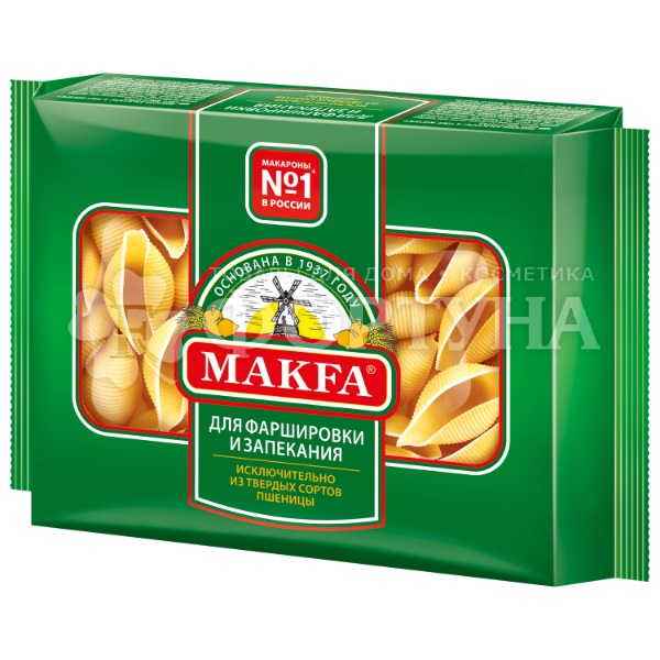 Макароны MAKFA 300 г королевские ракушки
