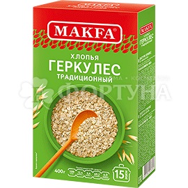 Хлопья MAKFA 400 г геркулес