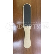 Терка Kaizer для педикюра из натурального бука 24см