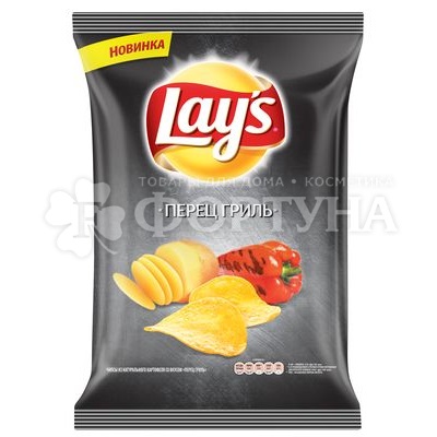 Чипсы Lays 150 г Перец Гриль