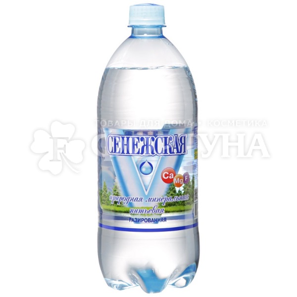 Минеральная вода Сенежская 1 л газированная