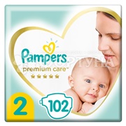 Подгузники Pampers Premium Care 102 шт 2 (4-8кг)