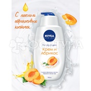 Гель для душа Nivea 750 мл Крем Абрикос