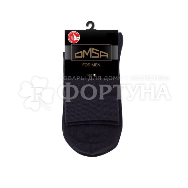 Носки Omsa Classic 1 пара цвет nero размер 42-44 мужские артикул 202