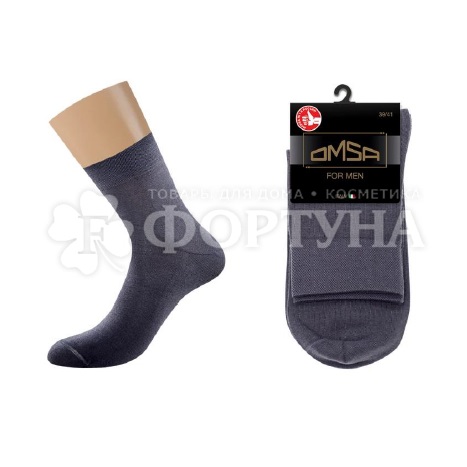 Носки Omsa Classic 1 пара цвет grigio scuro размер 39-41 мужские артикул 202
