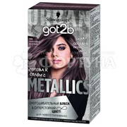 Краска для волос Got2b Metallics M83 Пепельный лиловый