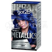Краска для волос Got2b Metallics M67 Сапфировый синий