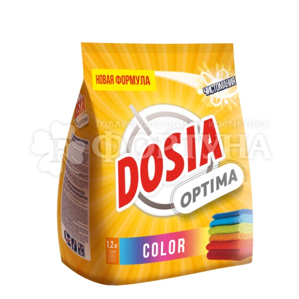 Стиральный порошок DOSIA 1200 г Optima Автомат Color
