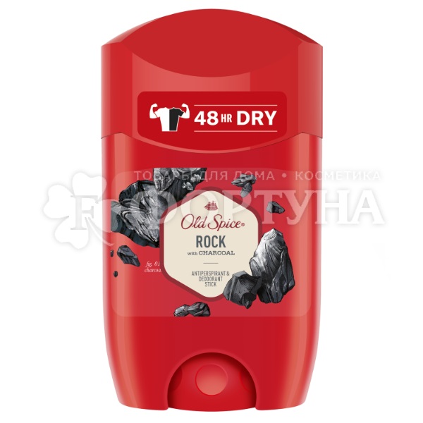 Дезодорант твердый Old Spice 50 г Rock with Charcoal