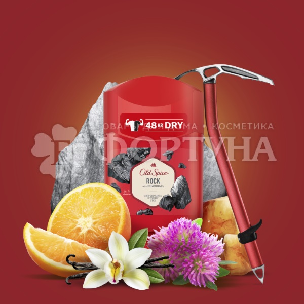 Дезодорант твердый Old Spice 50 г Rock with Charcoal