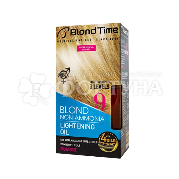 Масло для волос Blond Time Осветляющее безаммиачное