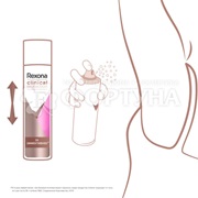 Дезодорант аэрозольный Rexona Clinical Protection 150 мл Сухость и уверенность