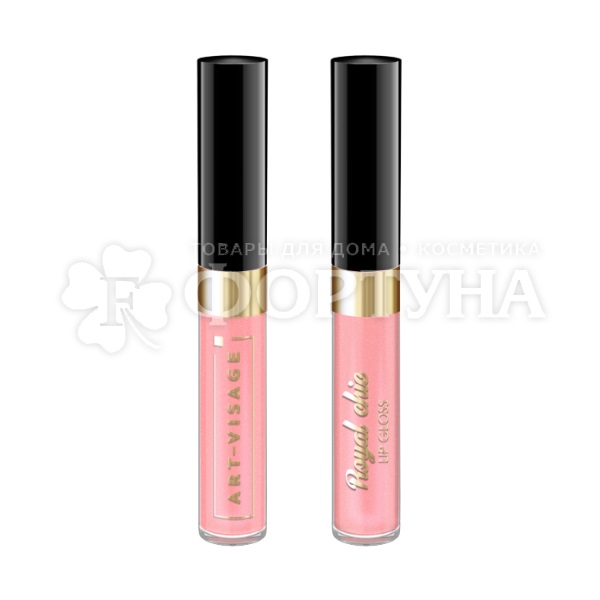 Блеск для губ Art-Visage Royal Chic т.418 с перламутром