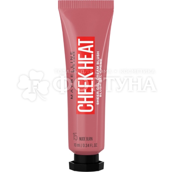Румяна Maybelline 8 мл Cheek Heat т.15