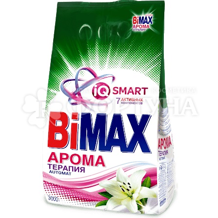 Стиральный порошок Bimax 3000 г Автомат Ароматерапия