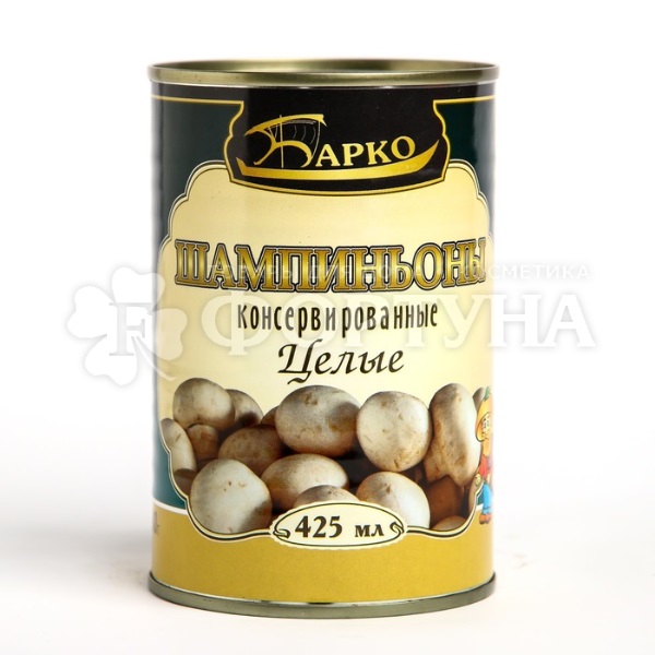 Шампиньоны Барко 425 мл целые