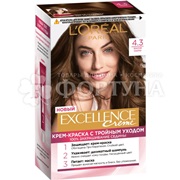 Краска для волос Excellence 4.3 Золотистый каштан