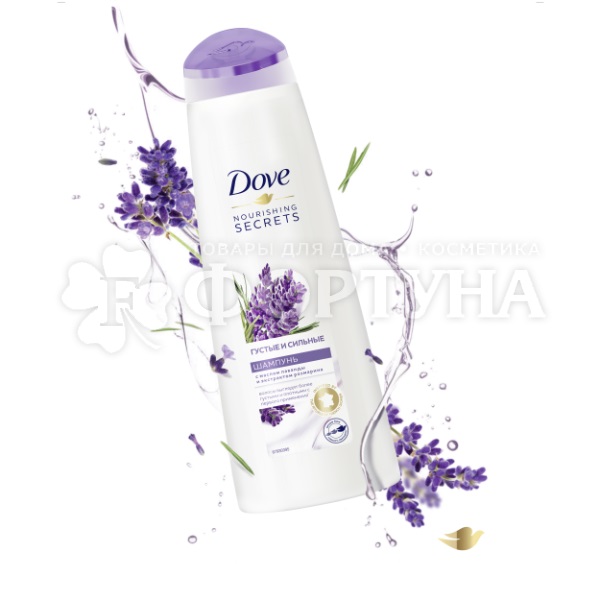 Шампунь Dove 380 мл Густые и сильные