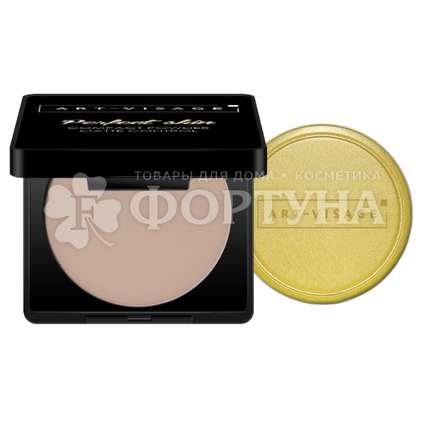 Пудра Art-Visage Perfect skin т.212 для жирной и комбинированной кожи