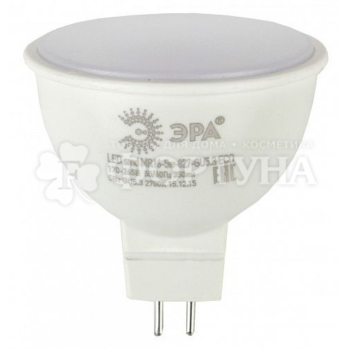Лампа Эра Эко  светодиодная LED MR16 11Вт 4000К GU5.3