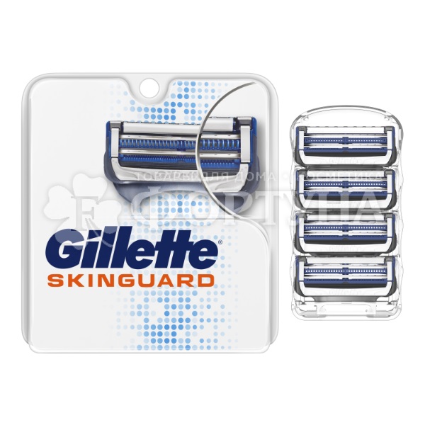 Станок Gillette Skinguard Sensitive с 1 кассетой