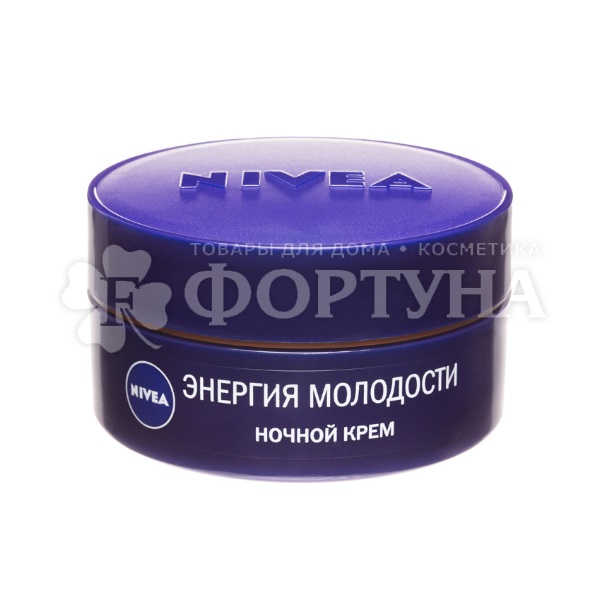 Крем для лица Nivea 50 мл Энергия молодости+Контуринг Ночной 65+