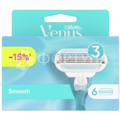 Кассеты Venus Gillette 6 шт