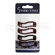 Украшение Studio Style 4 шт для волос зажим волна артикул 45343