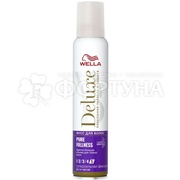 Мусс для волос Wella Deluxe 200 мл Pure Fullness