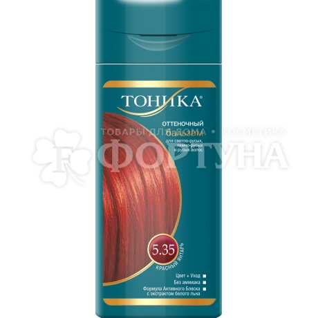 Оттеночный бальзам Тоника 5.35 Красный янтарь