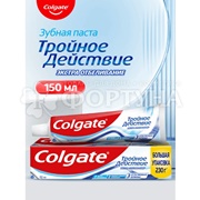 Зубная паста Colgate 150 мл Тройное действие. Экстра отбеливание