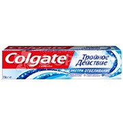 Зубная паста Colgate 100 мл Тройное действие. Экстра отбеливание