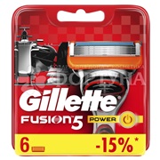 Кассеты Gillette Fusion Power 6 шт