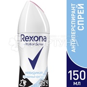 Дезодорант аэрозольный Rexona 150 мл Прозрачный кристалл