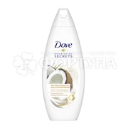 Крем-гель для душа Dove 250 мл Кокос и миндальное молочко