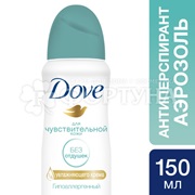 Дезодорант аэрозольный Dove 150 мл Бережная забота