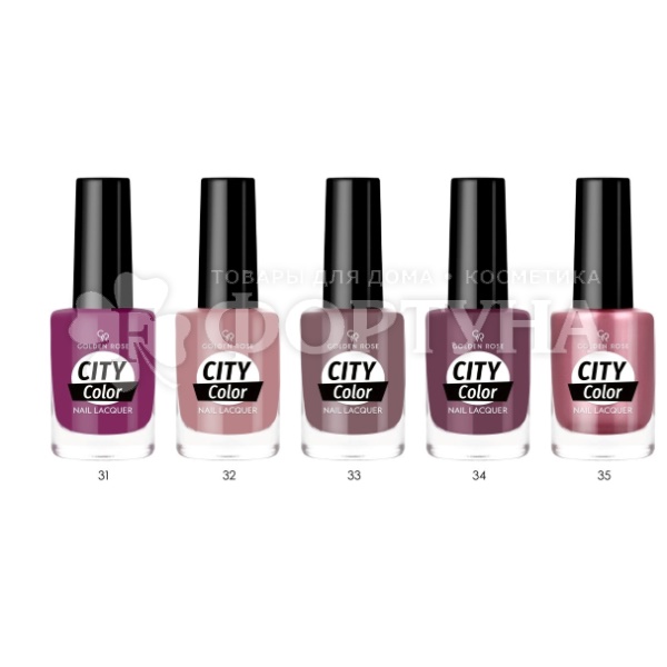 Лак для ногтей Golden Rose City Color 33