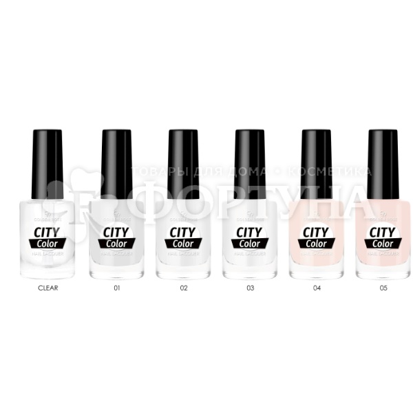 Лак для ногтей Golden Rose City Color Clear