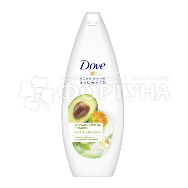 Крем-гель для душа Dove 250 мл Питание Авокадо