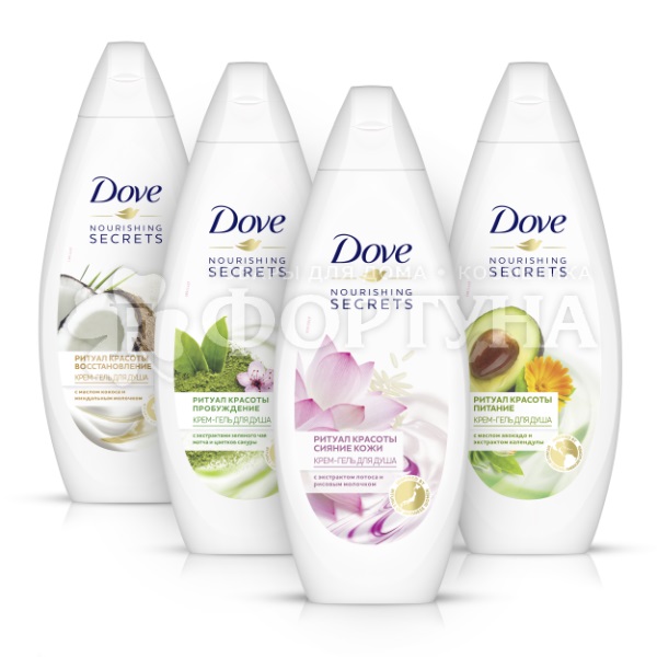 Крем-гель для душа Dove 250 мл Питание Авокадо