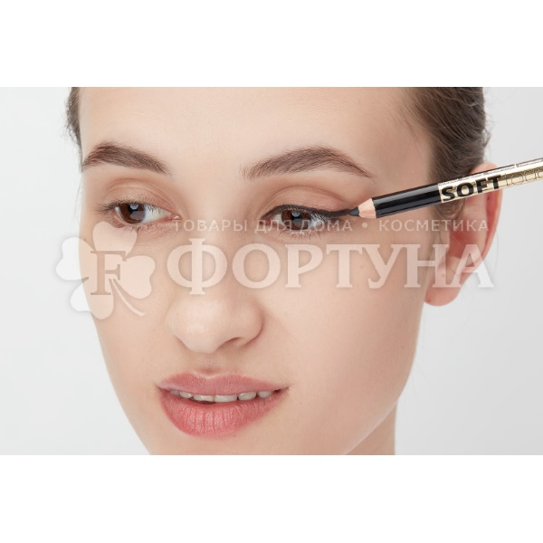 Карандаш для глаз Charme Soft Touch 201 Черный угольный