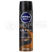 Дезодорант аэрозольный Nivea Men 150 мл Ultra Carbon