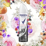 Дезодорант аэрозольный Rexona 150 мл Антибактериальный и невидимый