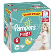 Трусики Pampers Pants 60 шт 6 (>15кг)