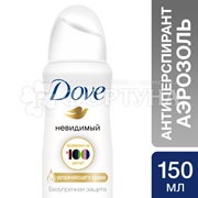 Дезодорант аэрозольный Dove 150 мл Невидимый
